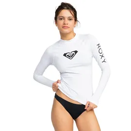 Roxy Whole Hearted Rashguard weiß - S