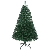Svita Weihnachtsbaum künstlich mit 460 Zweig-Spitzen inkl. Metall Ständer Tannenbaum Kunstbaum (Luvi-Nadeln | 150cm)