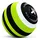 Triggerpoint MB5 Massageball, Gezielte Muskelentspannung, Tragbare Selbstmassage, Muskel- und Bindegewebsmassage Massage, Grün, 5''/12.7cm