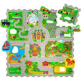 Hakuna Matte Puzzlematte City, mehrfarbig