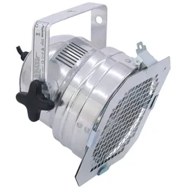 Eurolite PAR-56 Spot Short mit Kabel Silber