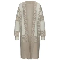 LASCANA Longstrickjacke beige 32/34