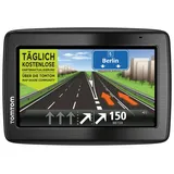 TomTom Via 130 Europe Traffic Navigationssystem (11 cm (4,3 Zoll) Touchscreen, Speak und GO, Freisprechen, Bluetooth, IQ Routes, Kartenslot, TMC, Europa 45)