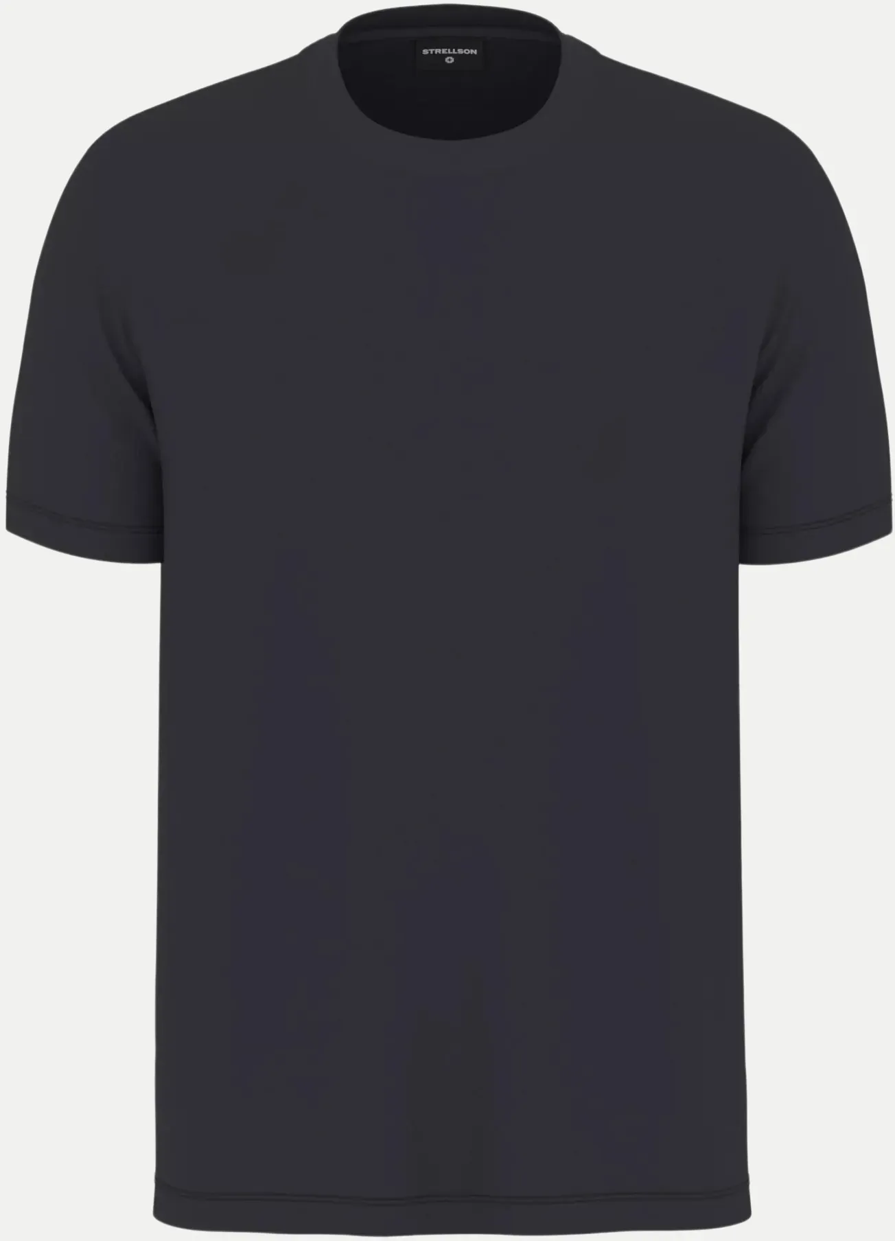 Pique T-Shirt Schwarz XXL