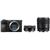 Sony Alpha 6700 mit 16-50mm F3,5-5,6 & 15mm F1,4 G - 70 € Rabatt im Warenkorb bis 31.12.2024