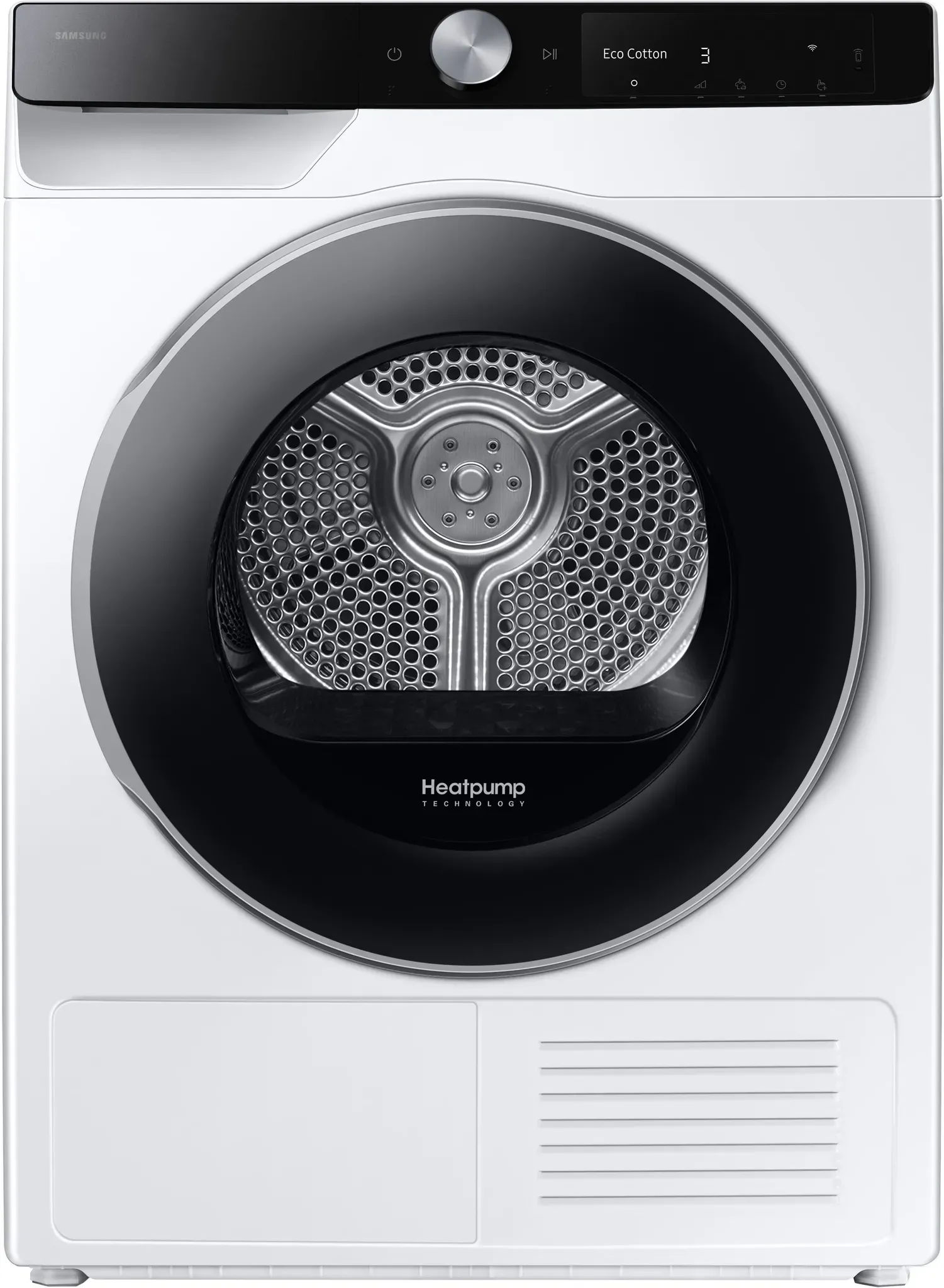 SAMSUNG Wärmepumpentrockner "DV90DG6845LKU2", Energieeffizienz: A (A-G), weiß, B:60cm H:85cm T:60cm, Trockner, Klartext-Display - Eiache und komfortable Bedienung, Topseller