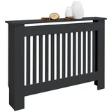 ML-Design Heizkörperverkleidung Landhausstil 112x19x82 cm Anthrazit
