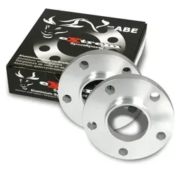 Spurverbreiterung, NJT eXtrem SportSpacer, 40mm 5/120, NLB 72,6mm, mit Zentrierung passend für BMW/Mini