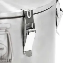 Stalgast Thermobehälter aus rostfreiem Edelstahl, 25 Liter, mit Ablasshahn