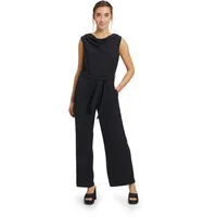 Cartoon Jumpsuit mit Bindegürtel Schwarz,40 - 40