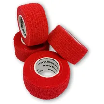 LisaCare Fingerpflaster 2,5cmx4,5m - Rot 4 St