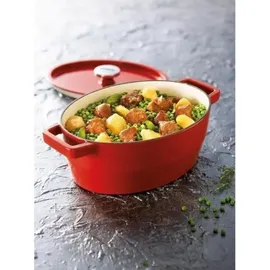 Pyrex Slow Cook Kasserolle 29 cm rot