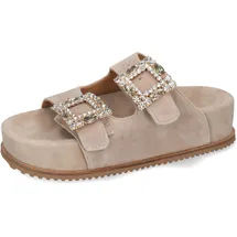 Melvin & Hamilton Pantoletten Damen Eve 3 Beige 36