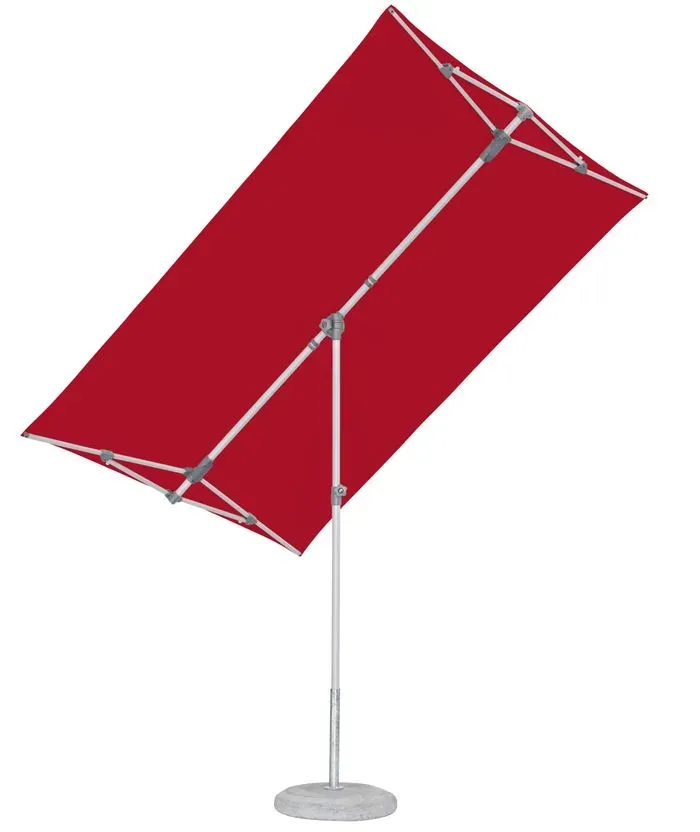 Suncomfort Sonnenschirm Flex Roof Polyester Rot 150 x 210 cm