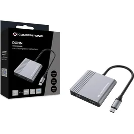 Conceptronic DONN13G 4-in-1 USB 3.2 Docking
