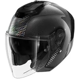 Shark SHARK, Jet-Motorradhelm RS JET CARBON IKONIK Iridescent Carbon DID, M