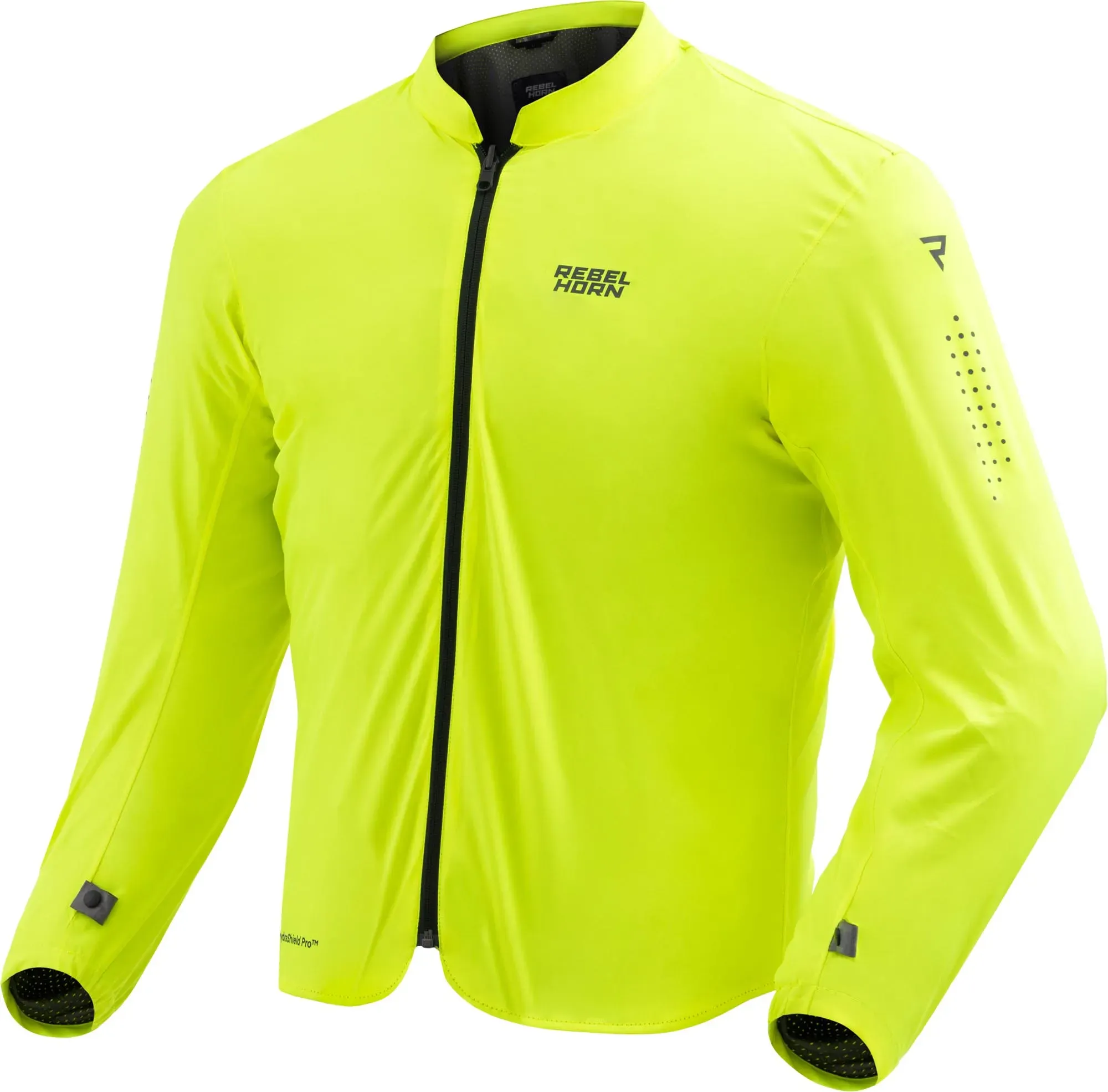 Rebelhorn In&Out HydraShield Pro Motorrad Regenjacke, gelb, Größe 2XL für Männer