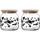 Ritzenhoff & Breker Mika Cat Leckerli-Dose Set 2-teilig weiß 10 cm 0,6 l