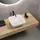 rivea Malie Aufsatzwaschtisch 38 x 16,6 x 38 cm (BR0541WH)