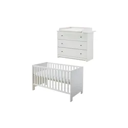 Babyzimmer 2er-Set Thilo , weiß , Maße (cm): B: 260 H: 190