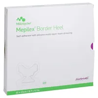 Mölnlycke Health Care GmbH Mepilex Border Heel 22x23 cm Schaumverband haftend