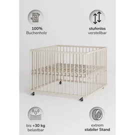 Sämann & Lattenrost sahara dust, Premium Kollektion | Gr.: 100x100 cm,