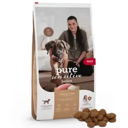 Mera Dog PURE Sensitive Junior Truthahn/Reis Hundetrockenfutter 12,5 Kilogramm