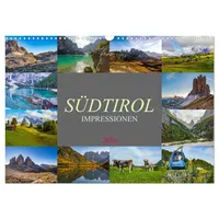 Calvendo Südtirol Impressionen (Wandkalender 2026 DIN A3 quer), CALVENDO