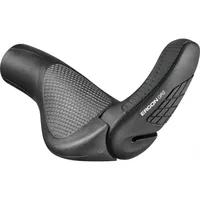 Ergon GP3 Fahrradgriffe Regular Schwarz/Grau 140/140 mm