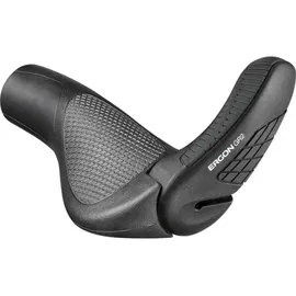 Ergon GP3 Fahrradgriffe Regular Schwarz/Grau 140/140 mm