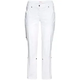 sheego Cargohose Schnitt weiß 92