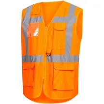 AS Arbeitsschutz GmbH Warnweste, Antistatisch "7118" - L - Orange