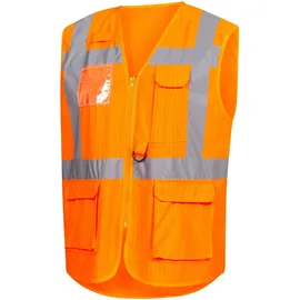 AS Arbeitsschutz GmbH Warnweste, Antistatisch "7118" - L - Orange