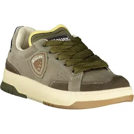 BLAUER Grüner Herren Sneaker Beige/Grün 42