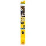 Schellenberg 70073 Fliegengitter Schiebetür Premium, Insektenschutz Tür zum Schieben mit Mittelstrebe für mehr Stabilität, Fiberglas-Gewebe, 120 x 240 cm Anthrazit