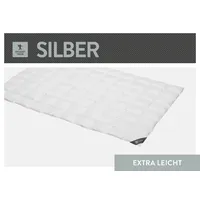SPESSARTTRAUM Silber extra leicht 155 x 220 cm