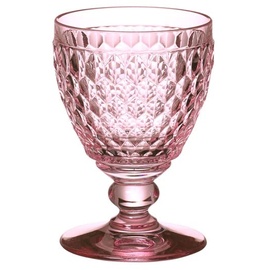 Villeroy & Boch Boston coloured Rotweinglas Rose, Kristallglas, 1 Stück (1er Pack)