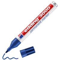 Edding 3000 Permanentmarker blau