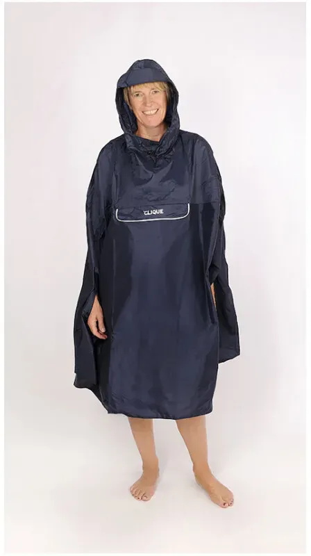 CLIQUE Regen Poncho 580 - dark navy