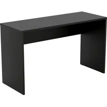 Home Affaire Schreibtisch HOME AFFAIRE "AGAPI", schwarz (schwarz, schwarz, schwarz), B:130cm H:75cm T:50cm, Tische, Schreibtisch, Breite 130, Computertisch im modernen Design & viel Arbeitsfläche
