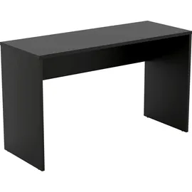 Home Affaire Schreibtisch HOME AFFAIRE "AGAPI", schwarz (schwarz, schwarz, schwarz), B:130cm H:75cm T:50cm, Tische, Schreibtisch, Breite 130, Computertisch im modernen Design & viel Arbeitsfläche