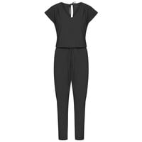 Raffaello Rossi Gira Jumpy S High Tech Jersey Jumpsuit mit seitlichen Eingrifftaschen Modell Black, 44