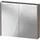 Duravit D-Code Spiegelschrank Verspiegelt,DC7106043431000 800x700x148, Basalt Matt, Steckdose FR, LED Beleuchtung