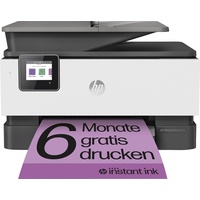 HP HP OfficeJet Pro 9012e All-in-One Drucker (Tintenpatrone, Farbe), Drucker, Grau, Weiss