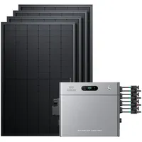 solarmars Balkonkraftwerk 2000 W inkl. Zendure SolarFlow 2400 Pro 2,4 kWh