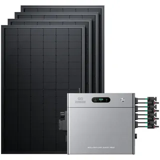 Zendure Balkonkraftwerk 2000 W inkl. Zendure SolarFlow 2400 Pro 2,4 kWh