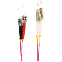 ShiverPeaks BS77935/4. Kabellänge: 20 m, Lichtleitertyp: OM4, Anschluss 1: LC, Anschluss 2: ST, Lochdurchmesser: (20 μm, Netzwerkkabel
