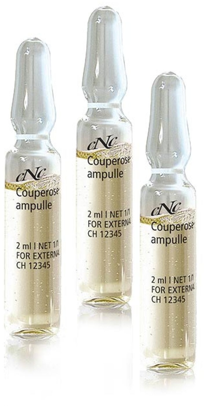 CNC cosmetic Wirkstoffampullen Couperose Ampulle 20 ml Frauen