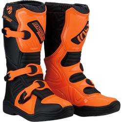 Moose Racing M1.3, Stiefel Jugend - Schwarz/Orange - 3 US