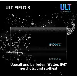 Sony ULT FIELD 3 Bluetooth-Lautsprecher schwarz